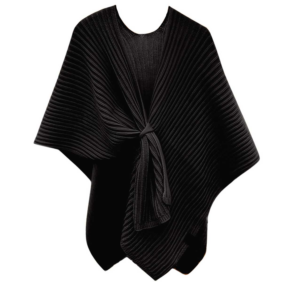 3922/T - Ribbed Knit Loop Shawl