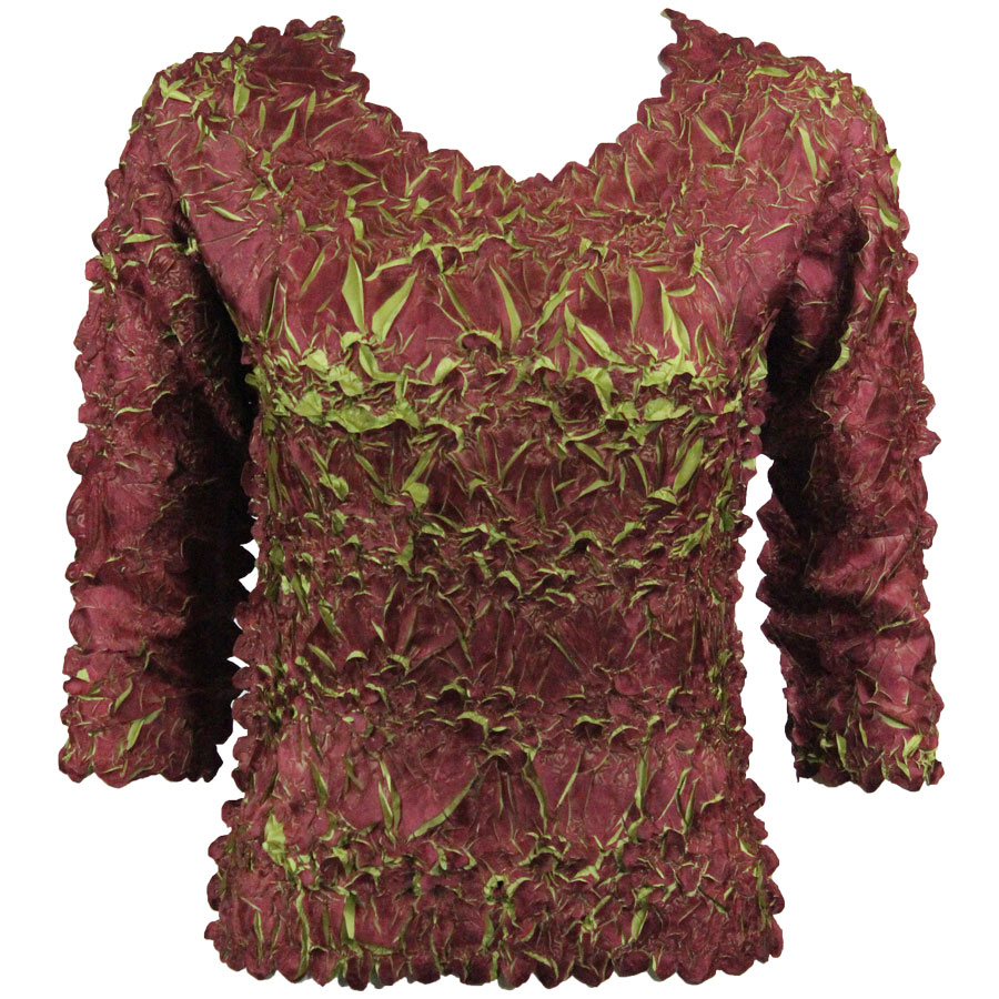 648 - Origami Three Quarter Sleeve Tops