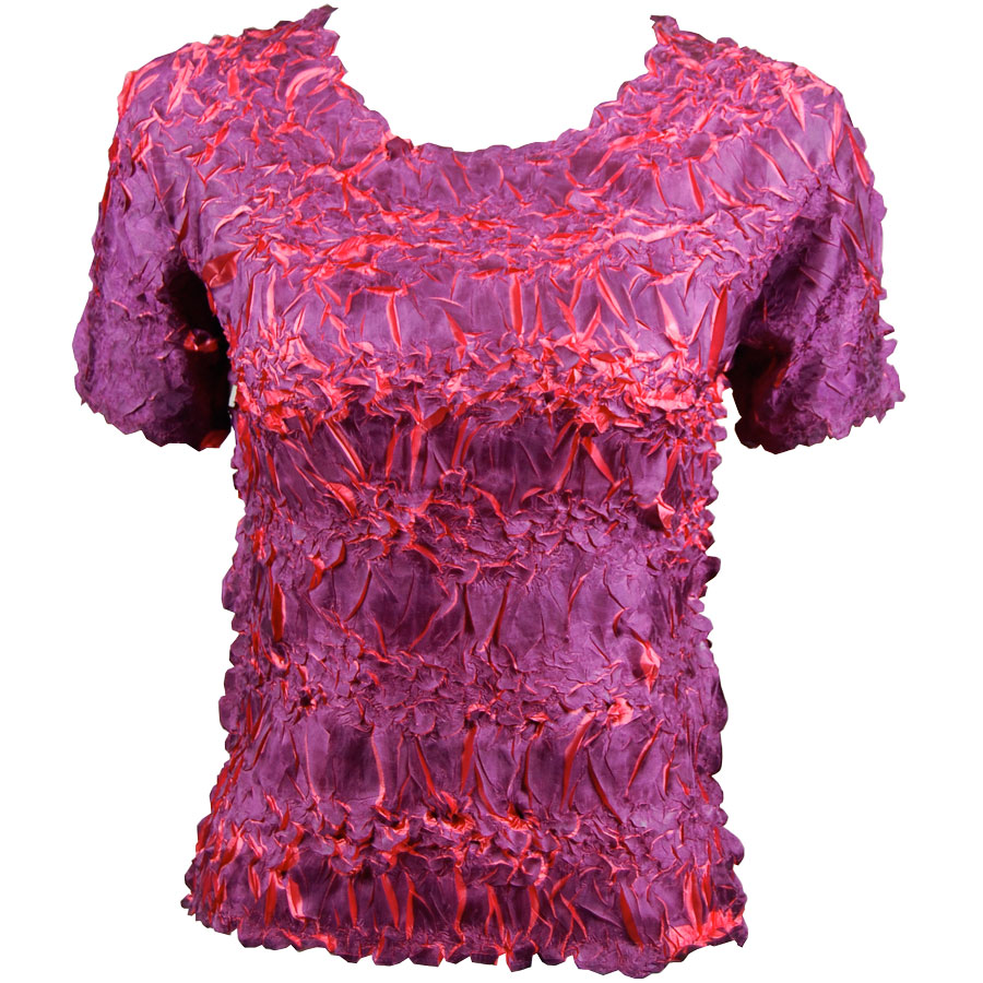 649 - Origami Short Sleeve Tops 