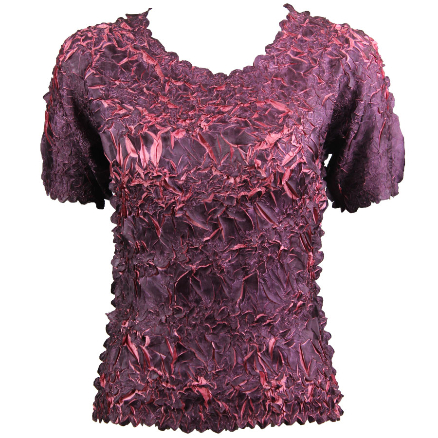 649 - Origami Short Sleeve Tops 