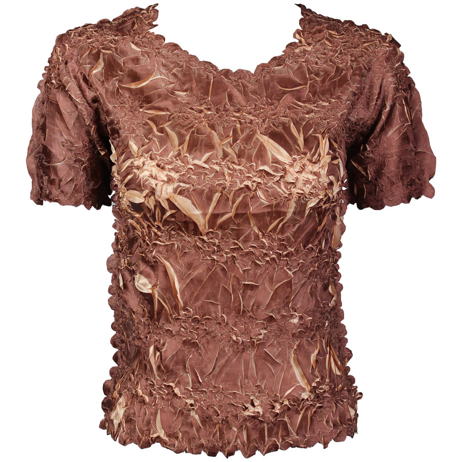 649 - Origami Short Sleeve Tops 